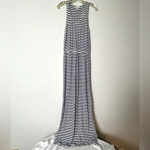 J.Crew Striped Maxi Dress